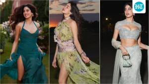 Janhvi Kapoor proves green is the colour of the season with 4 stunning looks at her