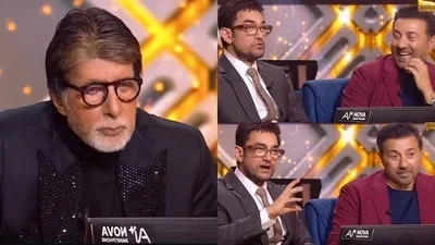 Aamir Khan, Sunny Deol question Amitabh Bachchan over KBC 18's 'Sochna Padega'