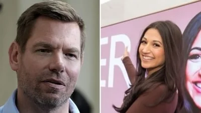 Katie Miller-Eric Swalwell past relationship rumors emerge; Stephen Miller's wife