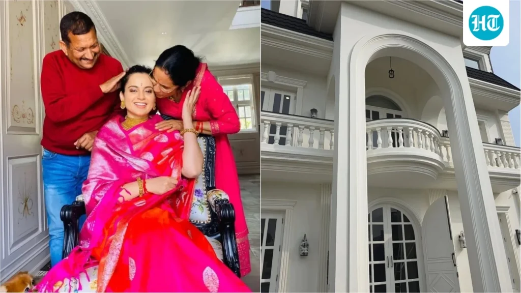 Step inside Kangana Ranaut's grand family home that blends European-inspired
