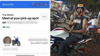 'Bhai, why are you driving Uber?': Mumbai founder stunned as rider arrives on a BMW