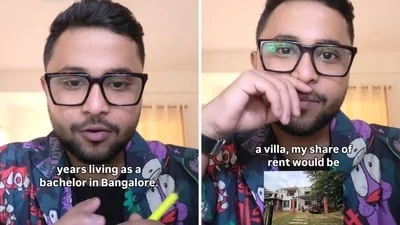 'I spent ₹12 lakh living in Bangalore!': Man breaks down how much he spent on food,