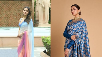 10 Bollywood-inspired sarees you can shop for your next glam look; Enjoy discounted