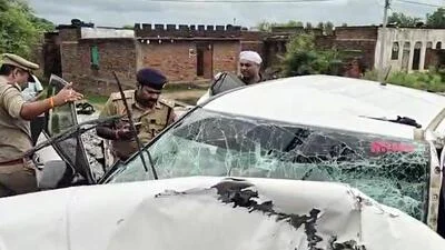 Police launch probe after Atiq Ahmed's son, on way to meet jailed brother, killed in