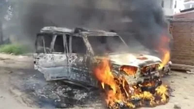 Vehicles torched, stones pelted as violence breaks out in Patna over man's death in
