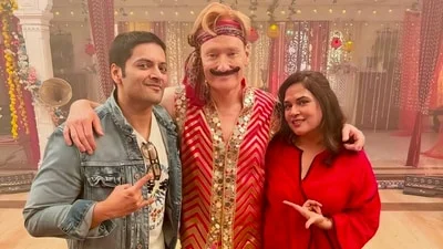 Conan O'Brien learns Bollywood dance, jokes with Richa Chadha, Ali Fazal in season 3