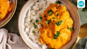 Creamy Plant-Based Butter Chicken Recipe With Tofu, Tomatoes, And Aromatic Spices
