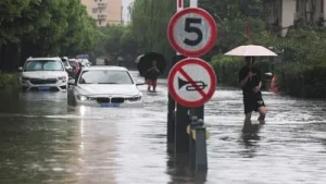 Typhoon Dolphin makes landfall in China; trains, ferries, flights disrupted and red