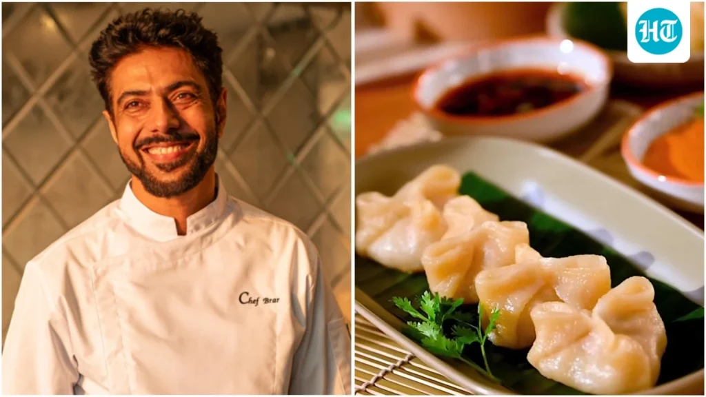 Chef Ranveer Brar shares the secret to making high-protein chicken momos at home: