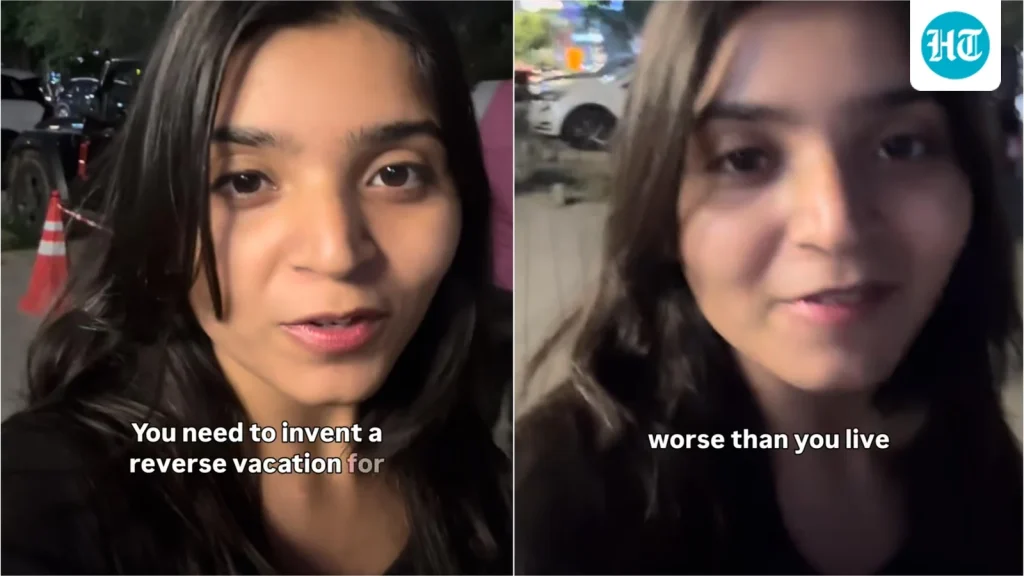 'Reverse vacation?' Content creator urges people to 'go somewhere worse' instead of