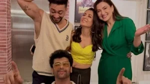 Gauahar Khan shares photo with Zaid Darbar and ex Kushal Tandon after The Alliance
