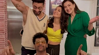 Gauahar Khan shares photo with Zaid Darbar and ex Kushal Tandon after The Alliance