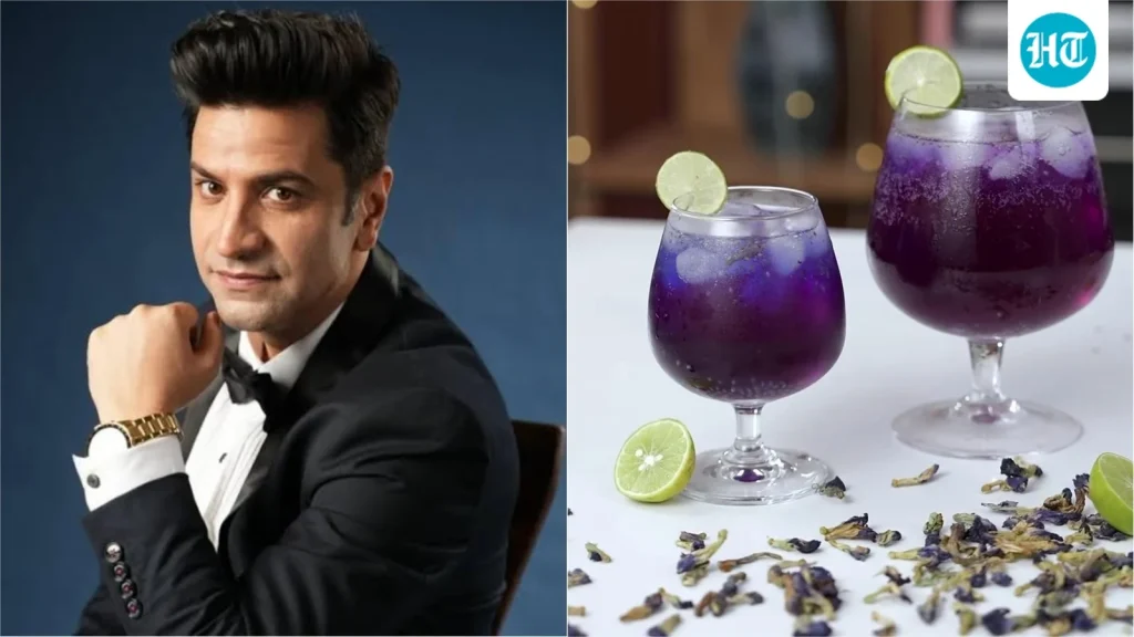 Chef Kunal Kapur's 'fun twist' on classic lemonade gets its gorgeous colour