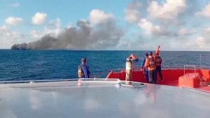 One dead, 172 rescued after Indonesian ferry from Bali catches fire