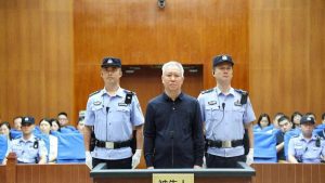 The Shenzhen Intermediate People's Court convicted Hui, 67, and Evergrande of engaging in large-scale