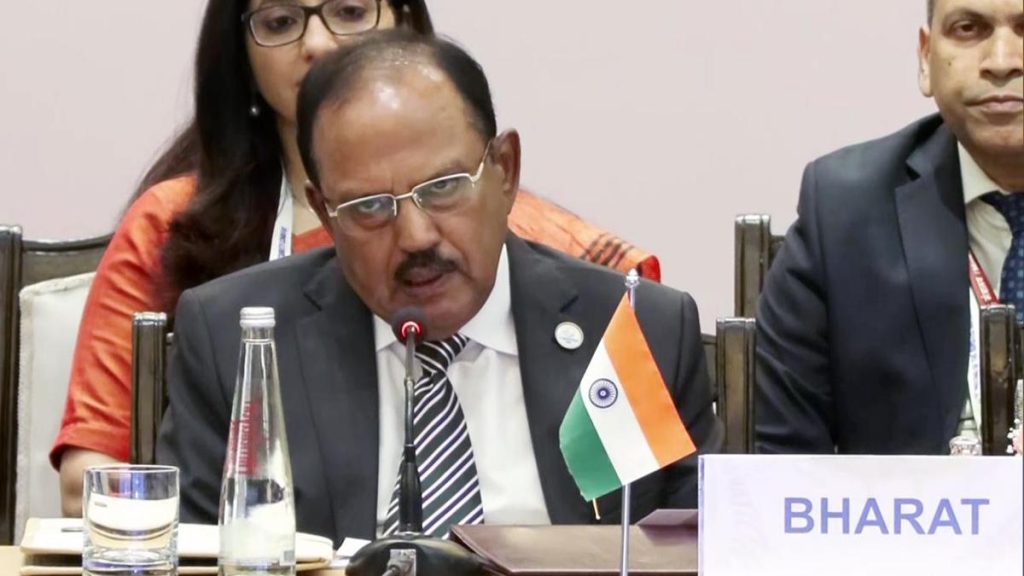 National Security Advisor Ajit Doval arrived in Beijing on Monday (August 24, 2026) ahead of the 25th