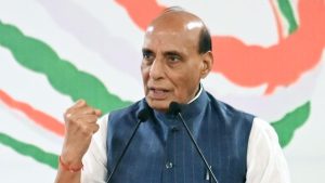 He said domestic defence production had risen from ₹46,000 crore in 2014 to a record ₹1.78 lakh crore