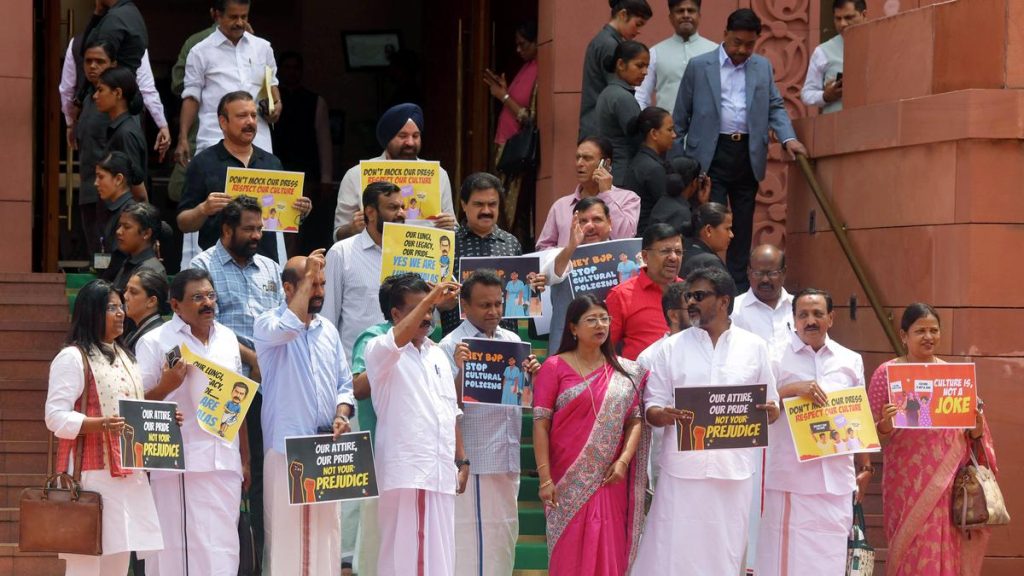 Government and policy briefing: NDA, INDIA bloc MPs face-off outside Parliament over Jharkhand protest, Ram