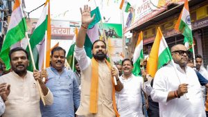 Students and the general public participated in the ‘Tiranga Yatra’ in both Bihar and Jharkhand