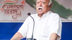 The RSS chief also stressed that employment should not be understood only as securing salaried jobs