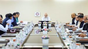 Union Home Minister Amit Shah on Monday (August 24, 2026) directed the security agencies to take strict