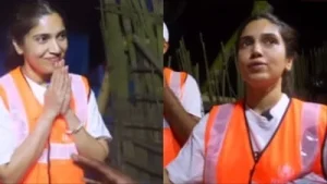 Bhumi Pednekar braves flooded Assam roads to distribute solar lights: 'Everywhere
