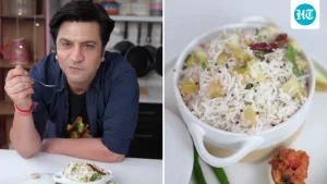 Chef Kunal Kapur shares fresh and tangy raw mango pulao recipe: See step-by-step