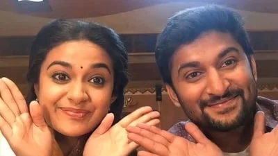 Keerthy Suresh has 'chinna correction' to claim of her dancing in Nani's The