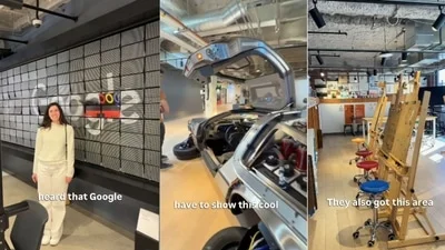 Free cooking classes, game room and more: Woman gives tour of Google's San Francisco