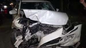 The two MLAs were travelling in the SUV when the crash occurred