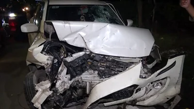 The two MLAs were travelling in the SUV when the crash occurred