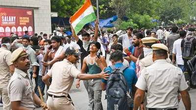 The Delhi Police personnel have been asked not to engage with the protesters or respond