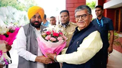 Punjab CM meets governor to seek parole for Beant assassination convict Hawara