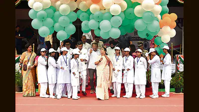 Addressing the Delhi government’s Independence Day function at Chhatrasal Stadium, Gupta said the youth