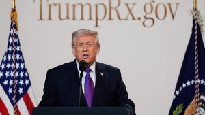 President Donald Trump paused the planned rollout of punishing new tariffs on Canadian goods late