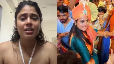 Last week, actor Faria Abdullah went to the Sri Mahankaleshwara temple in Miralam Mandi, Old City