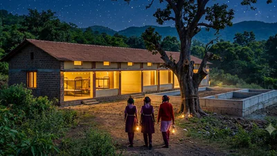 A few girls at a government tribal hostel in Maharashtra’s Amravati district began crying, laughing
