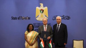 On Wednesday (August 19, 2026), the Indian and Palestinian teams launched the construction work