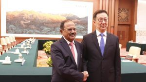 National Security Advisor Ajit Doval on Tuesday (August 25, 2026) called on Han Zheng, Vice-President