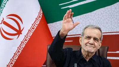 Because tehran was in a position of strength over Washington, iranian President Masoud Pezeshkian said