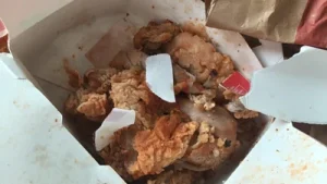 food safety officials in Mysuru seized expired chicken from premium hotels While a KFC outlet faced
