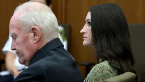 Watch video: Lindsay Clancy breaks down during trial as attorney Kevin Reddington holds hand; 'I can't do