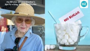 I try to put in 10,000 steps, which equals about five miles (approximately 8 km) every day," she said