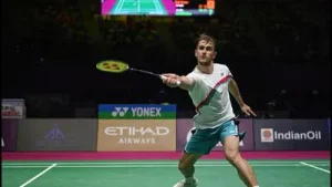 Sitting behind Lanier during the match was Kęstutis Navickas, the Lithuanian Olympian and singles head