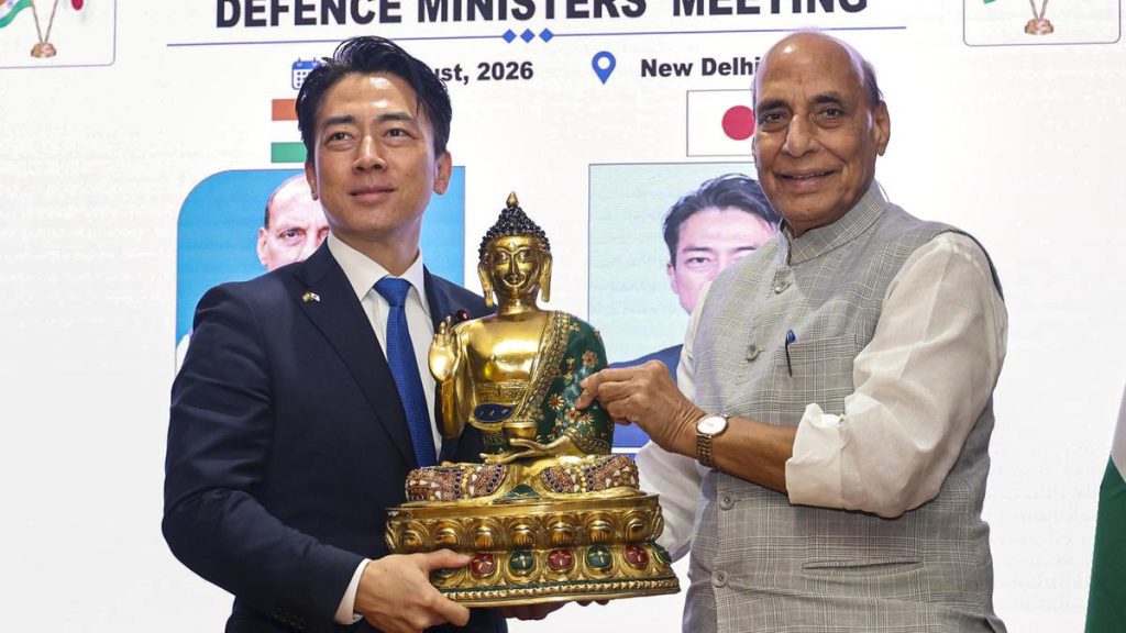 Defence Minister Rajnath Singh welcomed Japan’s recent review of its defence equipment and technology