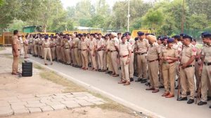 Chandigarh Police personnel, including the Rapid Action Force (RAF), have been deputed along