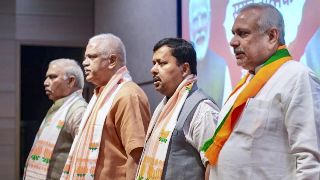 In another meeting presided over by the BJP chief on Saturday (August 22, 2026), party State unit
