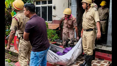 Officials said there were emergency exits on each floor that led to a staircase at the rear end