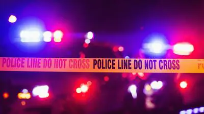 A 37-year-old former financial consultant died on Tuesday after falling from the fourth floor