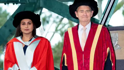 Film and television briefing: After Shah Rukh Khan, Rani Mukerji receives La Trobe Honorary Doctorate; Actor